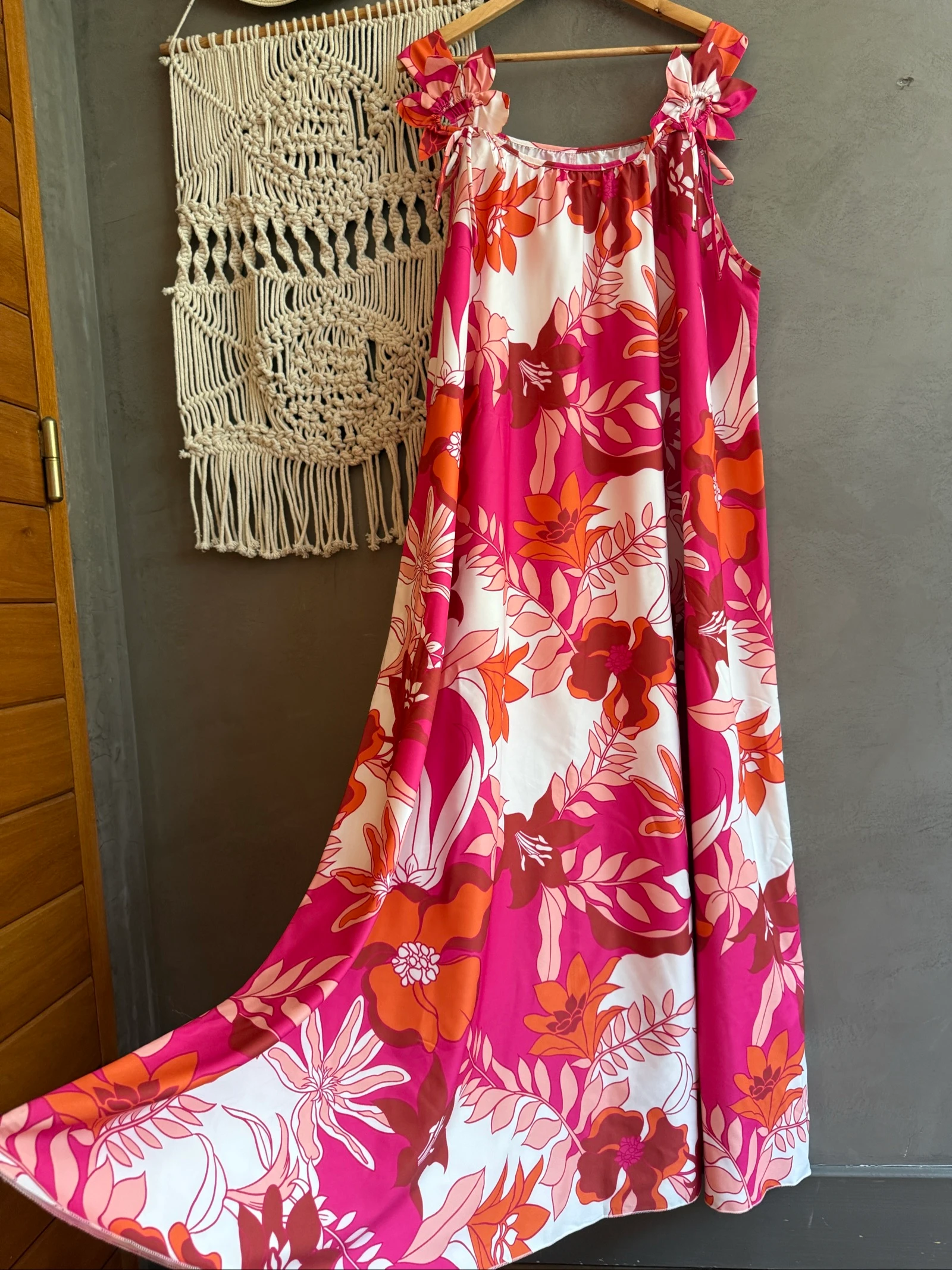Robe taille 46 de vacances exotique avec 